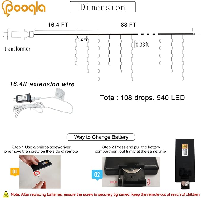 35 Colors Icicle Lights for Outside, 88FT Icicle Christmas Lights | Outdoor Roof Christmas Lights with Remote, Color Changing LED Hanging String Lights for Roof Window Halloween Decorations
