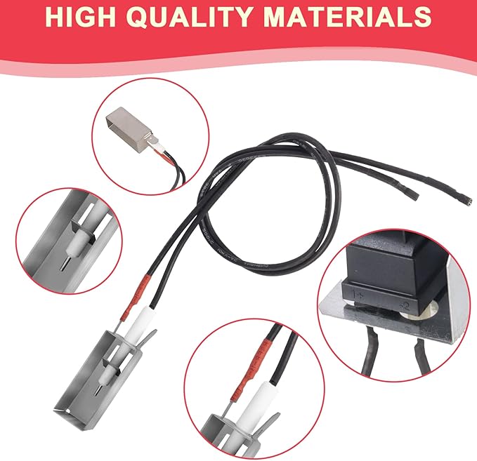 67726 91360 Igniter Kit for Weber Genesis 300 & Spirit 200/300 Grill Parts Replacement, 1819-51 1836-32 Starter for Weber Spirit E-210 E-310 & Genesis E-310 E-320 Grill Igniter Parts, Side-Control