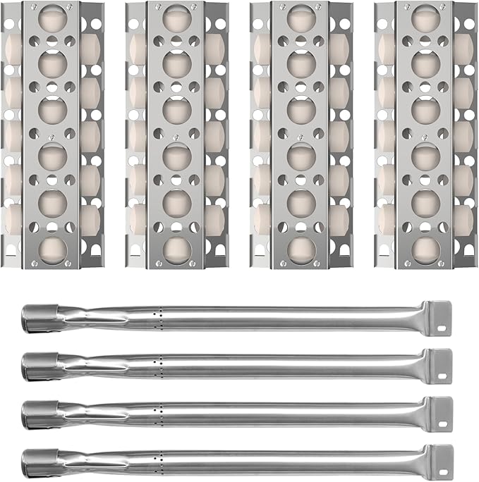 Grill Briquettes Tray Replacement Parts Kit for Summerset Sizzler 26" 32" Grill, Briquettes Tray Parts for RCS RJC32A RJC26A RJC40A RJC32AL RJC40AL Heat Plates and Burner
