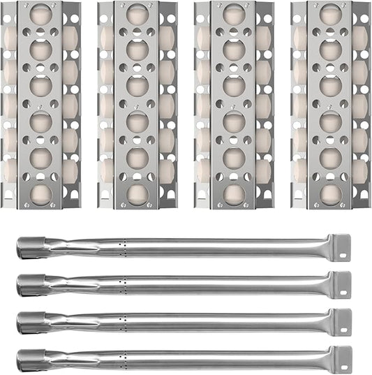 Grill Briquettes Tray Replacement Parts Kit for Summerset Sizzler 26" 32" Grill, Briquettes Tray Parts for RCS RJC32A RJC26A RJC40A RJC32AL RJC40AL Heat Plates and Burner