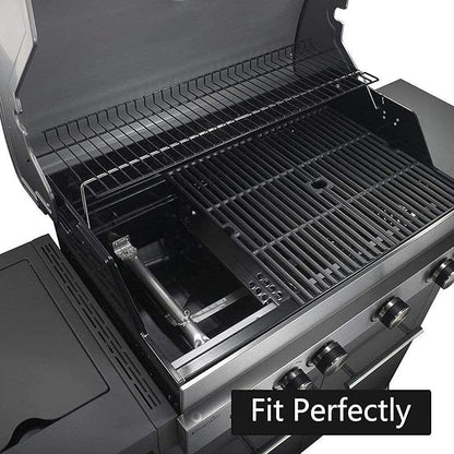 Uniflasy Grill Replacement Parts for Charbroil 463436215, 463439915, 463436214, 463436213, 467300115, 463439914, 463432114 Gas Grills, Heat Plate Shield Grill Burner Carryover Tube Grill Igniter