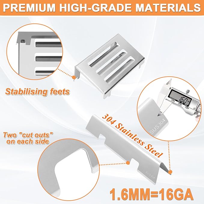 Spirit Grill Parts for Weber Spirit 2 Grill Parts GS4 Spirit II 200 SER E210 S210 Replacement for Weber GS4 Spirit 2 Flavorizer Bars 7635 67045 3400301, Burner Tube 67024 69785 & Heat Deflector 67060