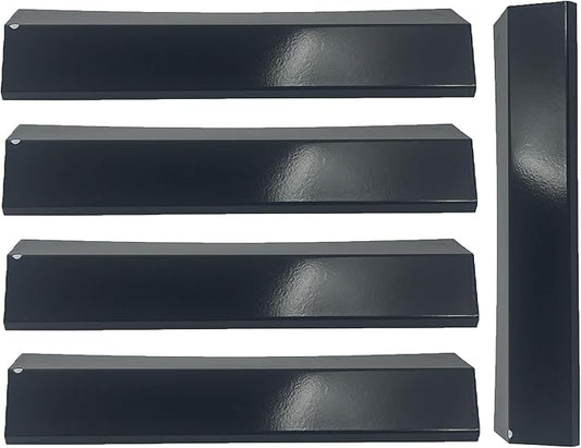 Parts DP134 (5-pack) Porcelain Steel Heat Shield/Heat Plates Replacement for Brinkmann, Aussie, Charmglow, Grill King, Uniflame, Master Forge, Grill King, Tera Gear Gas Grill Models (5)