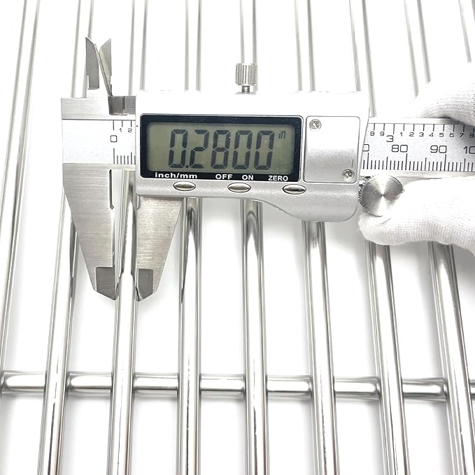 S911 Stainless Steel 3 Pack Cooking Grids Grates for Viking VGBQ 30" T, VGBQ 41" T, VGBQ 53" T Series Gas Grill 23-1/4" x 11 1/2"