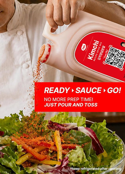 TBK THEBORN Kimchi Seasoning, Korean Kimchi Recipe Spice Mix 1.6kg | Convenient seasoning blend with savory Korean flavor for homemade kimchi, kimchi stew, fried rice and noodles