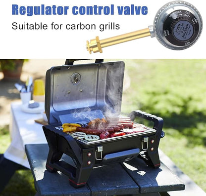 29102349 Grill BBQ Regulator Control Valve Replacement,Tru-Infrared Regulator Valve Compatible with Charbroil Grill2Go Portable Liquid Propane Gas Grill 2012 29103224A