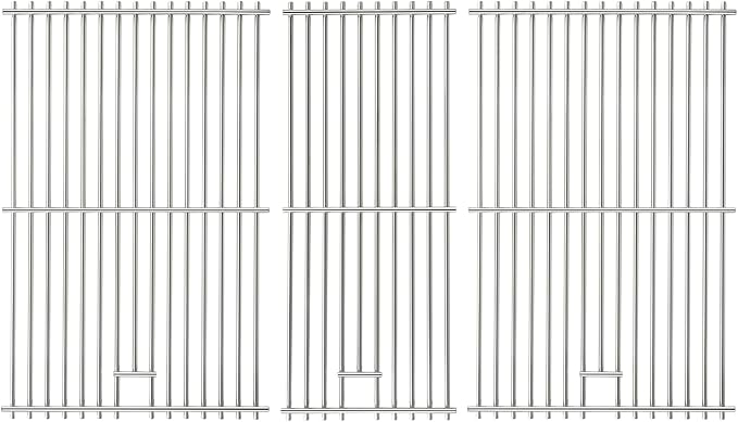 Cooking Grates for Pit Boss 1000 1100 Series Austin XL Parts Grill Grid for Traeger 34 Series Grilling Rack Wood Pellet Smoker Sportsman Replacement Stainless Steel Pitboss Accessory