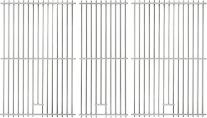 Cooking Grates for Pit Boss 1000 1100 Series Austin XL Parts Grill Grid for Traeger 34 Series Grilling Rack Wood Pellet Smoker Sportsman Replacement Stainless Steel Pitboss Accessory