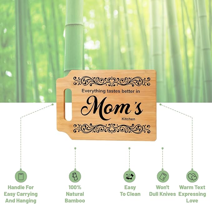 Gifts for Mom from Daughter Son - Kitchen Wall Counter Decor & Use - Unique Birthday, Mothers Day, Christmas Presents for Mom Idea