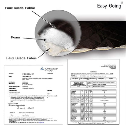 Easy-Going Reversible Couch Cover, 2 Cushion Sofa, Army Green/Beige | Loveseat, Slipcover For Dogs, Water Resistant Furniture Mat, Living Room, Non-Slip Sofa Cover, Pet Friendly