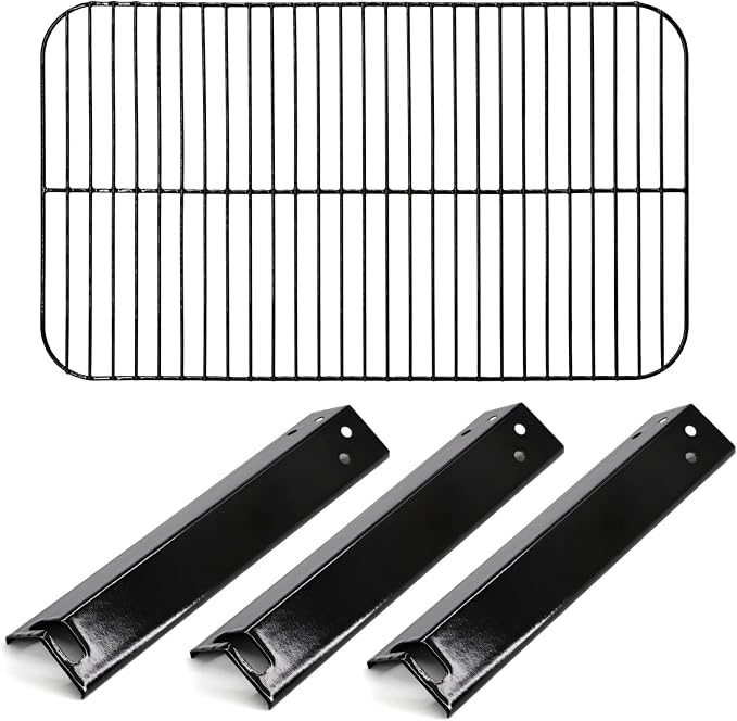 Replacement Grill Parts for Expert Grill XG10-101-002-02 3 Burner Gas Grill, Heat Tents Heat Plates & Cooking Grid Grate for 3 Burner Walmart Expert Grill Model XG10-101-002-02 GBC2016WRS