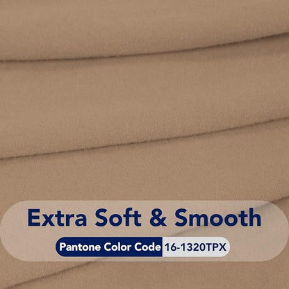 PureFit Super Stretch 3 Seats Recliner Sofa Couch Cover with Pocket | Non Slip Soft Sofa Slipcover, Washable Spandex Reclining Furniture Protector for Kids, Pets (Recliner Sofa, Camel)