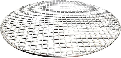 Eagles Round Grill Grates, 11.6" Heavyweight Cooking Rack Round BBQ Mesh 304 Stainless Steel Barbecue Grilling Grate Cross Wire Steaming Cooling Barbecue Rack/Carbon Baking Net/Grill/Pan Grate