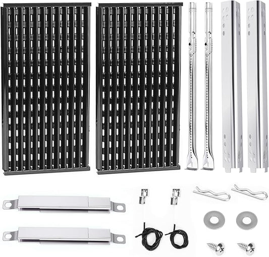 Parts for Char-Broil Tru-Infrared Grill Parts 463633316 Fits Charbroil Performance 2Burner 463645015 463672016 463370719 463336016 463672216 Grills Stainless Steel Burners Heat Plates Cooking Grates