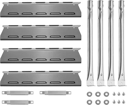 Grill Replacement Parts for Kenmore 146.34611410, Heat Plate, Grill Burner | Porcelain,for Kenmore 146.16198211,146.23679310,146.16142210,146.46365610,Heavy-Duty Heat Evenly,Uniform Heating,Easy Install