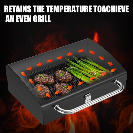 KEESHA 24 x 16 Deluxe Outdoor BBQ Grill Box, Fit All Camp Chef 16" Cooking Systems, Perfect for 2 Burner Accessories, Compatible With Original Part Number BB90L, for TB90LW