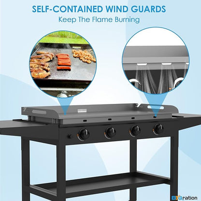 Upgrade 36" Griddle Top for Blackstone Omnivore Grill, Griddle Replacement Top for Blackstone Omnivore 36 Inch 1544 (2024 Year Model) 2177 2310 2266 2267 and More