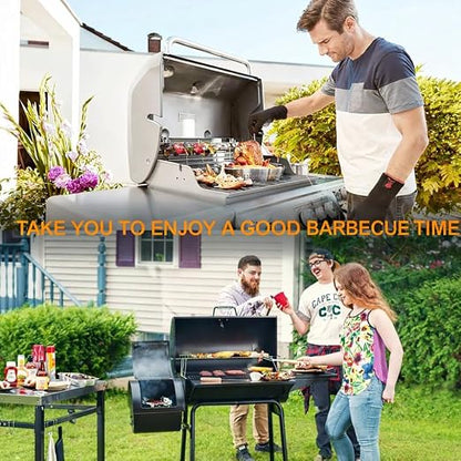Digital Thermostat Kit Compatible with Traeger Pellet Grills BAC236 | BAC283 BAC388 BAC389 BAC382 BAC200 Replacement Part with 7" RTD Temperature Sensor, Temperature Controller LED Panel