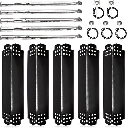 Grill Replacement Parts for Nexgrill 720-0882A 720-0896 720-0925 720-0896B 720-0896C Gas Grill Models. Grill Burner Tubes, Heat Plate Shields, Carryover Tubes and Ignitors for Nexgrill 5 Burner.