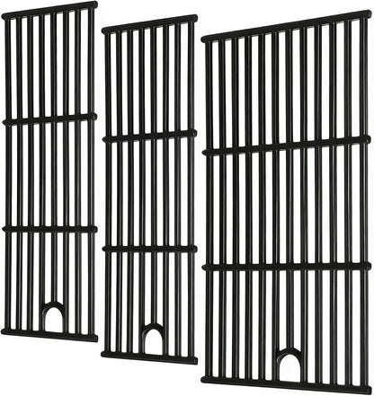463365021 463366022 17 Inch Grill Grates for Charbroil Performance 4 Burner 463354021 463352521 463351021, 2 Burner 463630021, Cast Iron Cooking Grate Replacement Parts for G426-0004-W1 G426-0005-W1