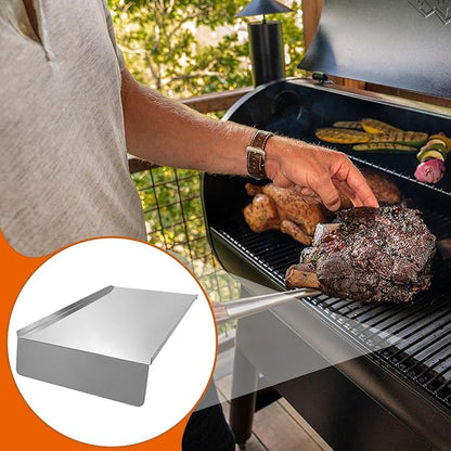 DELSbbq BAC780 Drip Pan for Traeger Pro 780 Series Smoker Grills, BAC780 Heat Baffle Diffuser for Traeger 780 Pro Grill Assossories, Grease Drip Tray for Traeger Grill Accessory