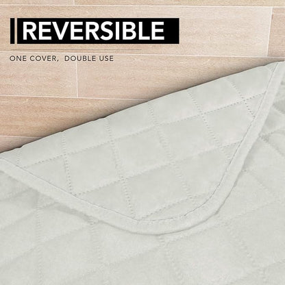 Easy-Going Sectional Couch Covers for Dogs L Shape Sofa Cover Reversible Sofa Slipcover Chaise Lounge Cover Furniture Protector Cover for Pets Dog Cat (42 x 52inches, Ivory/Ivory) | Soft Sofa Slipcover For Dogs, Fits Left/Right Chaise Lounge Protector,...