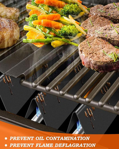 7534 Flavorizer Bars 21.5" for Weber Spirit Grill Accessories 200 Series, Spirit E200 E210 S200 S210 E220 Grill with Side Control, Spirit 500 Heat Plates Replacement for Weber Grill Part 7535