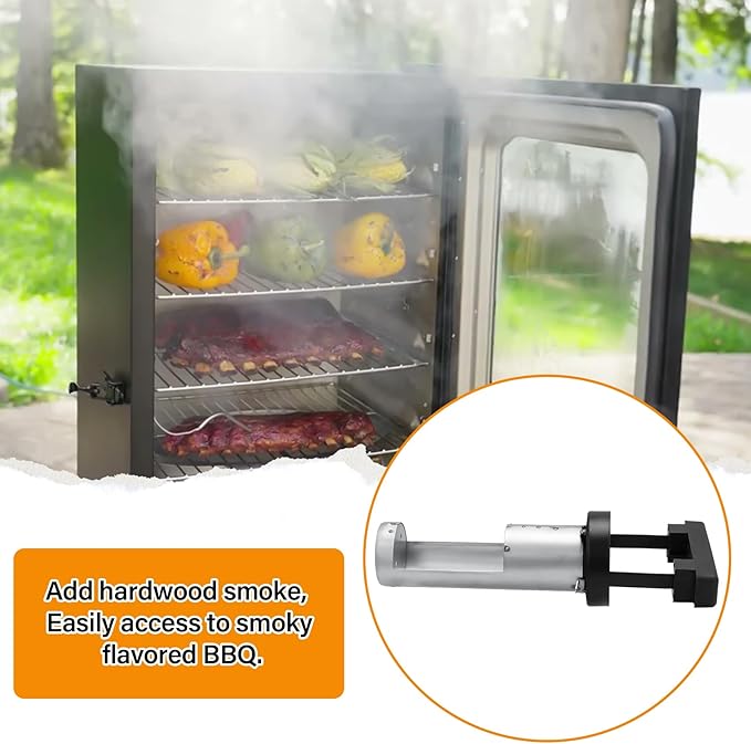 Wood Chip Loader for Masterbuilt Digital Electric Smokers, 2" Diameter Version, Replacement Parts: 9007160005, Fit for 20071117, 20071217, 20071218, 20071317, 20071417, 20071517, 20071819 and More