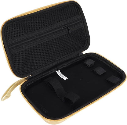 Dan&Dre EVA Shockproof Portable Camping Grill Flashlight Box/Cover with Large Capacity, Fixing Strap, Lightweight for Outdoor Activities, Camping, BBQ, Hiking (Khaki)