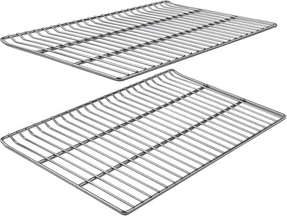 Cooking Grate Replacement Parts for Masterbuilt 40 Inch Electric Smoker, 19.69" x 12.28" Grill Grids, Smoker Grates for Masterbuilt MB20070115, MB20072918, MB20074719, MB20072916, 2 Pack