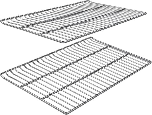Cooking Grate Replacement Parts for Masterbuilt 40 Inch Electric Smoker, 19.69" x 12.28" Grill Grids, Smoker Grates for Masterbuilt MB20070115, MB20072918, MB20074719, MB20072916, 2 Pack