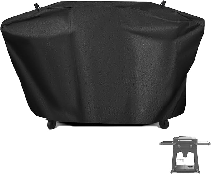 Grill Cover for Traeger Flatrock Grill Griddle, Waterproof Full-Length Cover for Traeger 2-Burner Zone Griddle TF2NN46DN Accessories, 59 Inch Flat Top Griddle Cover Replacement for BAC816