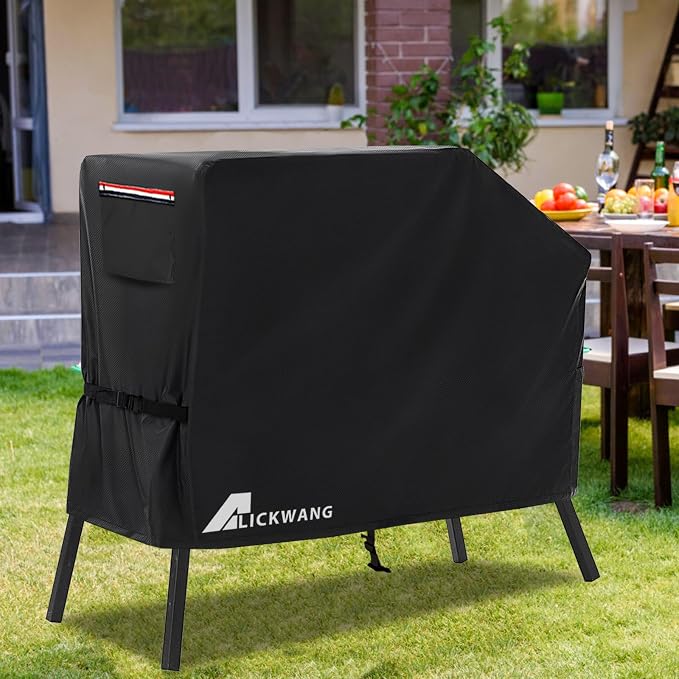 Grill Cover for Blackstone 22 inch Griddle with Hood and Stand,Outdoor Heavy Duty 600D Flat Top Grill Cover,Waterproof UV & Fade Resistant Grill Cover