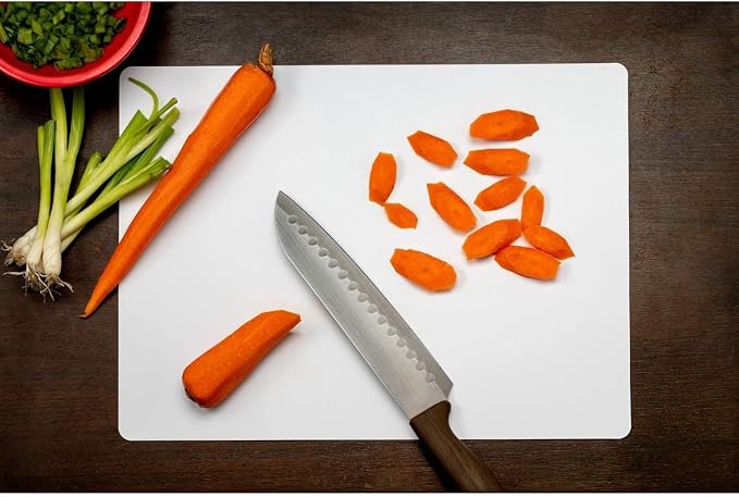 Crown Display 15 Count Premium Quality Disposable Cutting Boards ~10 Inch X 13.5 Inch Disposable Sheets For Kitchen And Commercial Use ~ Patent Pending ~ Recyclable Disposable Cutting Board Sheets