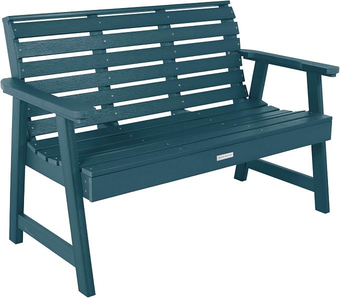 highwood Weatherly 4-Piece Garden Conversation Set, Nantucket Blue