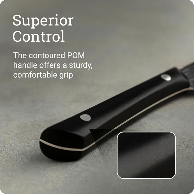 Kai PRO 3.5" Paring Knife | Hand Sharpened Vegetable & Fruit Knife, Japanese AUS6M Stainless Steel Blade, Full-Tang POM Handle