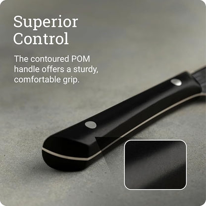Kai PRO 3.5" Paring Knife | Hand Sharpened Vegetable & Fruit Knife, Japanese AUS6M Stainless Steel Blade, Full-Tang POM Handle