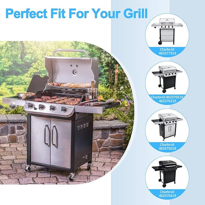 Grill Replacement Parts for Char-Broil 463377319 463376519 463376319 463375619 463376419 Performance 4-Burner Gas Grills, G470-5200-W1, G470-0004-W1A, G470-0002-W1, G470-0003-W1, G321-0005-W1