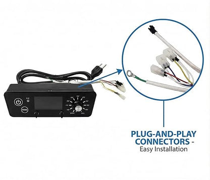 Pit Boss Control Board, Digital Thermostat Control Board Kit Replacement for Pit BOSS 7 Series Vertical Pellet Smokers