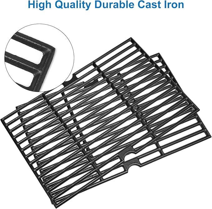 Uniflasy Grill Replacement Parts for Dynaglo DGH450CRP 70-01-911 Cooking Grates DGH450CRP-D DGF493BNP DGH474CRP DGH485CRP, Kenmore Backyard BY13-101-001-12 Gas Grill
