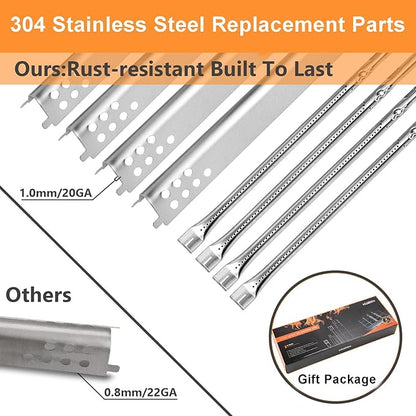 Grill Replacement Parts for Charbroil Performance 463342119, 463335517, 463347017, 463332718, 304 Stainless Steel Grill Parts for Char-Broil 463342118, 463376017, 463332718, 16 15/16" Heat Plate
