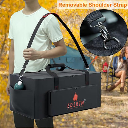 Grill Carry Bag Fit for Ninja OG701 Woodfire Outdoor Grill, Fits Ninja OG751 Woodfire Pro Outdoor Grill,Carrying Case for Ninja Woodfire Outdoor Grill