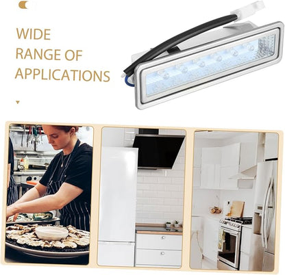 1.5w Led Cold Light Lamp for Kitchen Hood Rectangular Range Hood Light Easy to Clean High Luminosity Illumination Compatible with Various Models