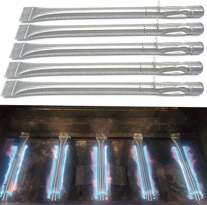 5 Burner 16-1/2" Replacement Parts for Perfect Flame 2518SL-LPG, BBQ Grillware GGPL-2100, GGPL2100 Perfect Flame SGL2008A, SLG2007A, SLG2007B, SLG2007D Gas Grill