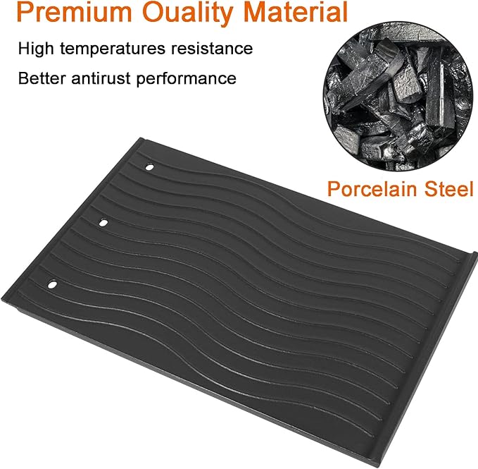 56040 56041 Reversible Grill Griddle for Napoleon Prestige 500, Prestige Pro 500, and LEX 485 605 730 Series, Griddle Insert Replacement Parts for Napoleon Grill Accessories, Nonstick Cast Iron Plate
