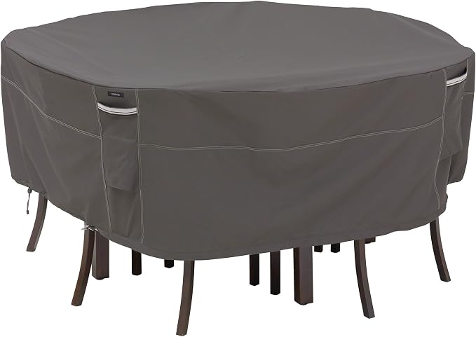 Classic Accessories Ravenna Outdoor Weatherproof Table & Chair Set Cover, 94.0" W x D x 23.0" H