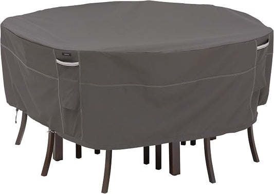 Classic Accessories Ravenna Outdoor Weatherproof Table & Chair Set Cover, 94.0" W x D x 23.0" H