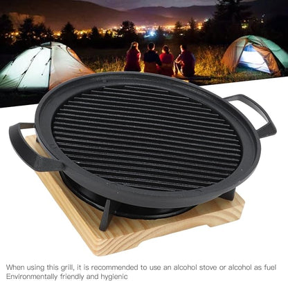 Outdoor Grill Stove , Portable Removable Stand Grill , Die Casting Aluminium Multifunctional Tabletop Grill for Outdoor Travel Camping Picnic , Small Charcoal Grill for Backyard , Camping , Boat