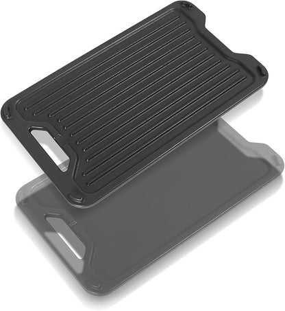 BAC609 Reversible Griddle for Traeger PRO 575 TFB57GLE PRO 780 TFB88PZD Century 22 Century Eastwood 22 Eastwood 34 Grill Accessories Traeger Ironwood XL, Exas Elite 34, Pro 20 Accessories 18.2" x 11"