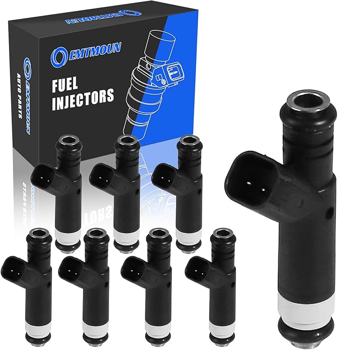 Set of 8 Fuel Injectors Fits for Ford F150 E150 E250 Explorer Mercury Mountaineer 4.6L V8 2004-2008 – Replacement FJ867 4L3Z-9F593-BA